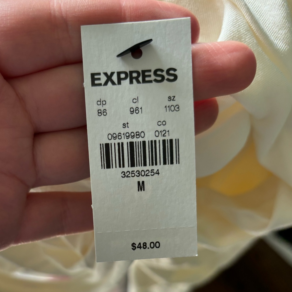 EXPRESS Top, New with Tags - Picture 2 of 4